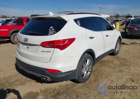 2013 Hyundai Santa Fe Sport 2.0T z USA, uszkodzony, nr VIN 5XYZU3LA5DG076833